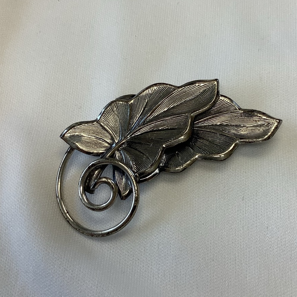 Silver brooch